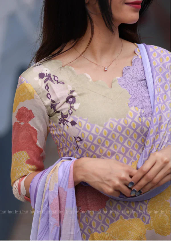 Premali Top & Dupatta Set