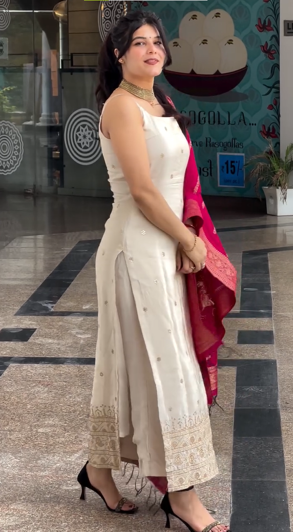 Designer Cotton Kurta Set for Girls and Women