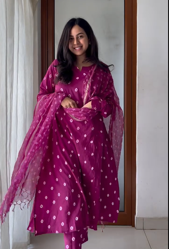Pink Kurta Set