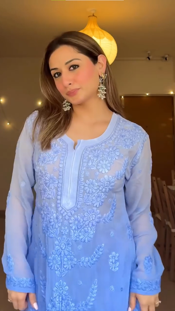 Latest Style Chikankari Kurti set for Women