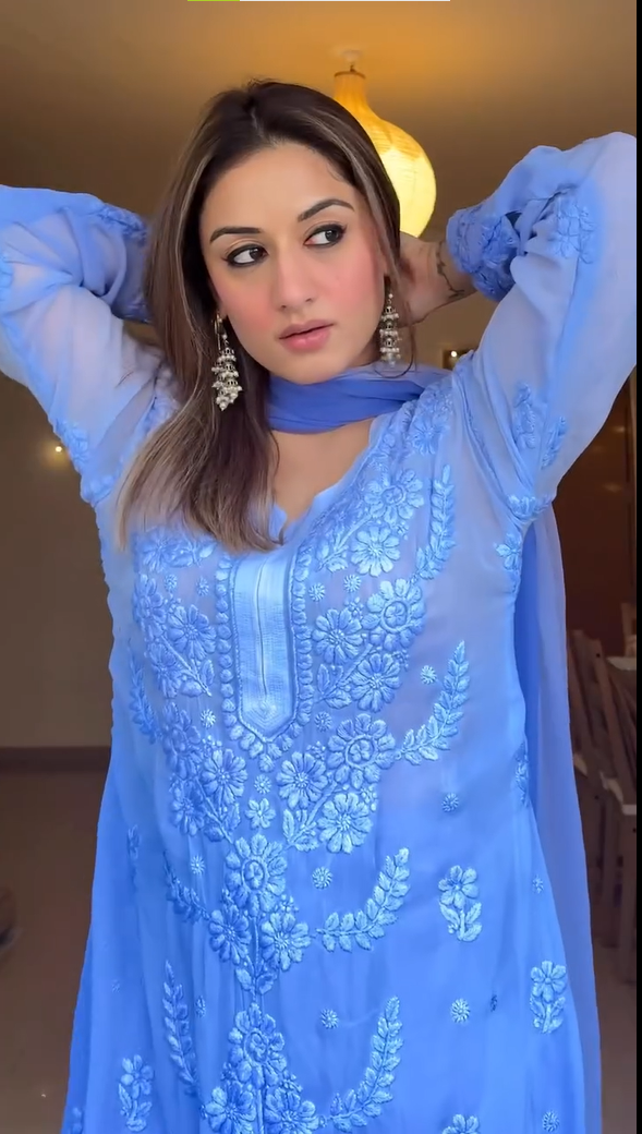 Latest Style Chikankari Kurti set for Women